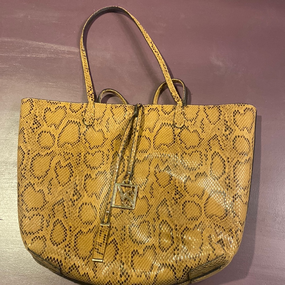 Victoria Secret Snakeskin Tote Purse
